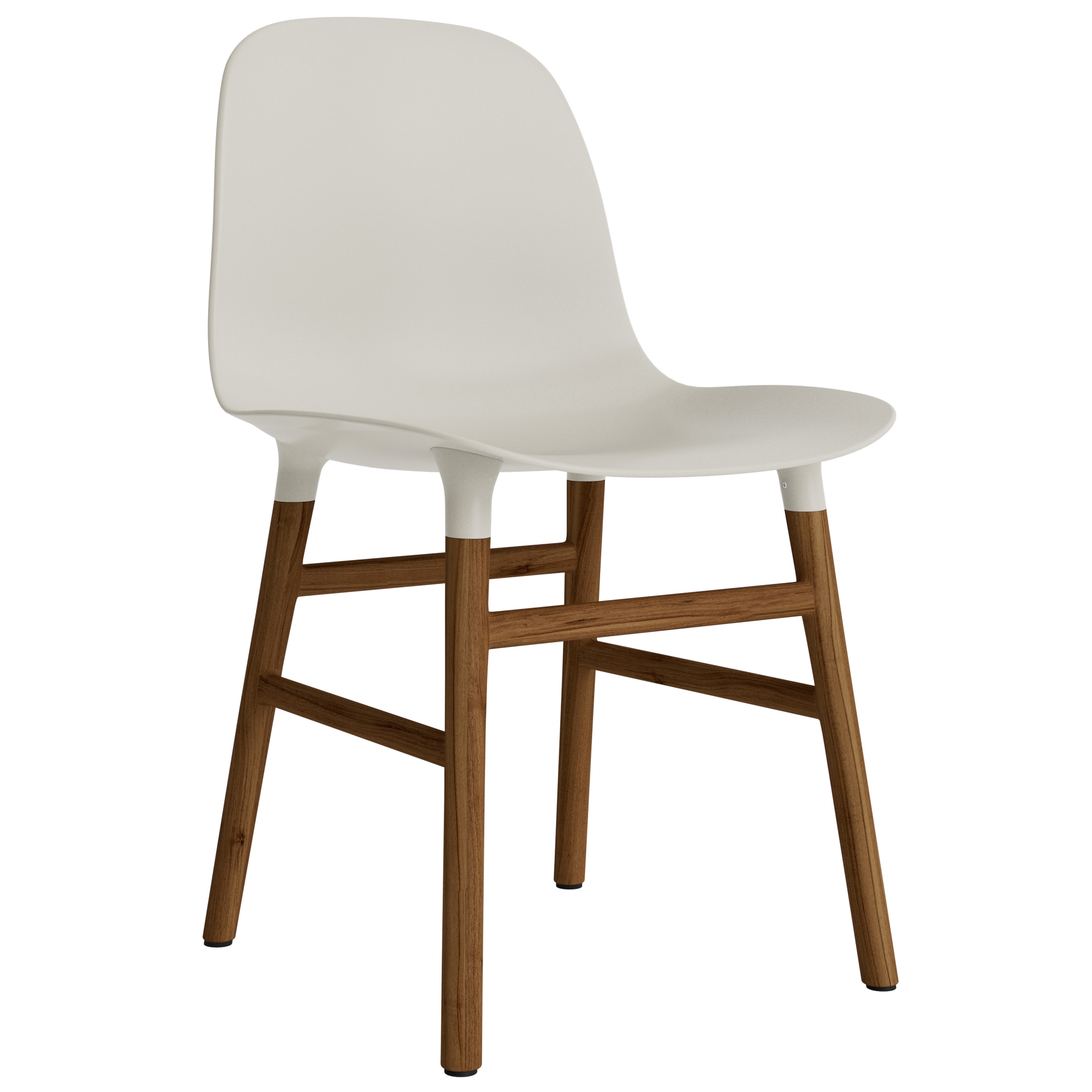 Light grey / Walnut – Form Chair - Normann Copenhagen