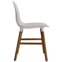 copy of Light grey / Walnut – Form Chair - Normann Copenhagen