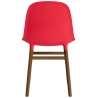 Bright red / Walnut – Form Chair - Normann Copenhagen