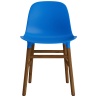 Bleu vif / Noyer – Chaise Form - Normann Copenhagen