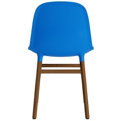 Bleu vif / Noyer – Chaise Form - Normann Copenhagen