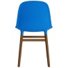 Bleu vif / Noyer – Chaise Form - Normann Copenhagen