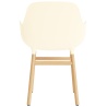 Cream / Oak  – Form Chair with armrests - Normann Copenhagen