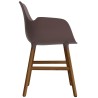 Brown / Walnut  – Form Chair with armrests - Normann Copenhagen