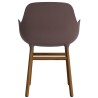 Brown / Walnut  – Form Chair with armrests - Normann Copenhagen