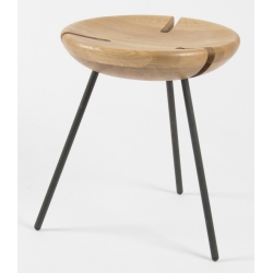 Tribo stool - Phosphated steel - H45 cm - Objekto