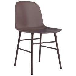 Brown / brown – Form Chair - Normann Copenhagen