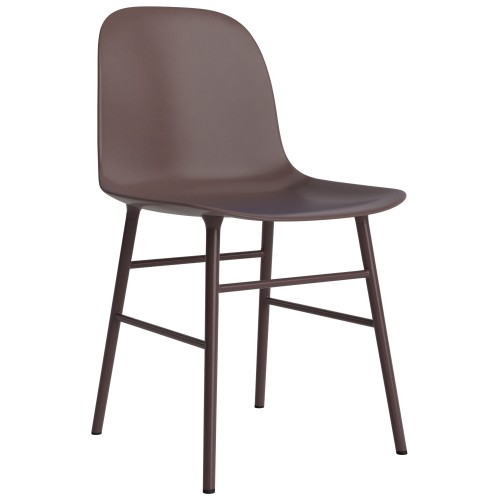 Brown / brown – Form Chair - Normann Copenhagen