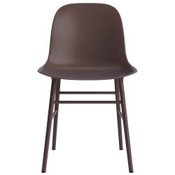 Brown / brown – Form Chair - Normann Copenhagen