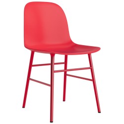 Bright red / bright red – Form Chair - Normann Copenhagen