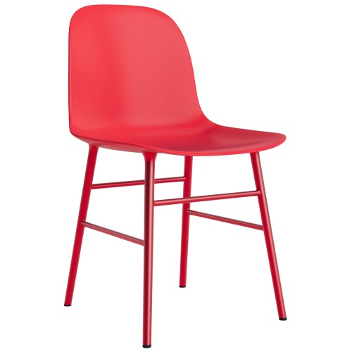 Bright red / bright red – Form Chair - Normann Copenhagen