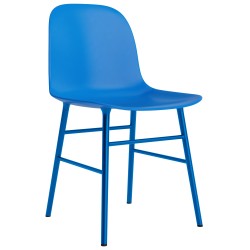 Bleu vif / bleu vif – Chaise Form - Normann Copenhagen