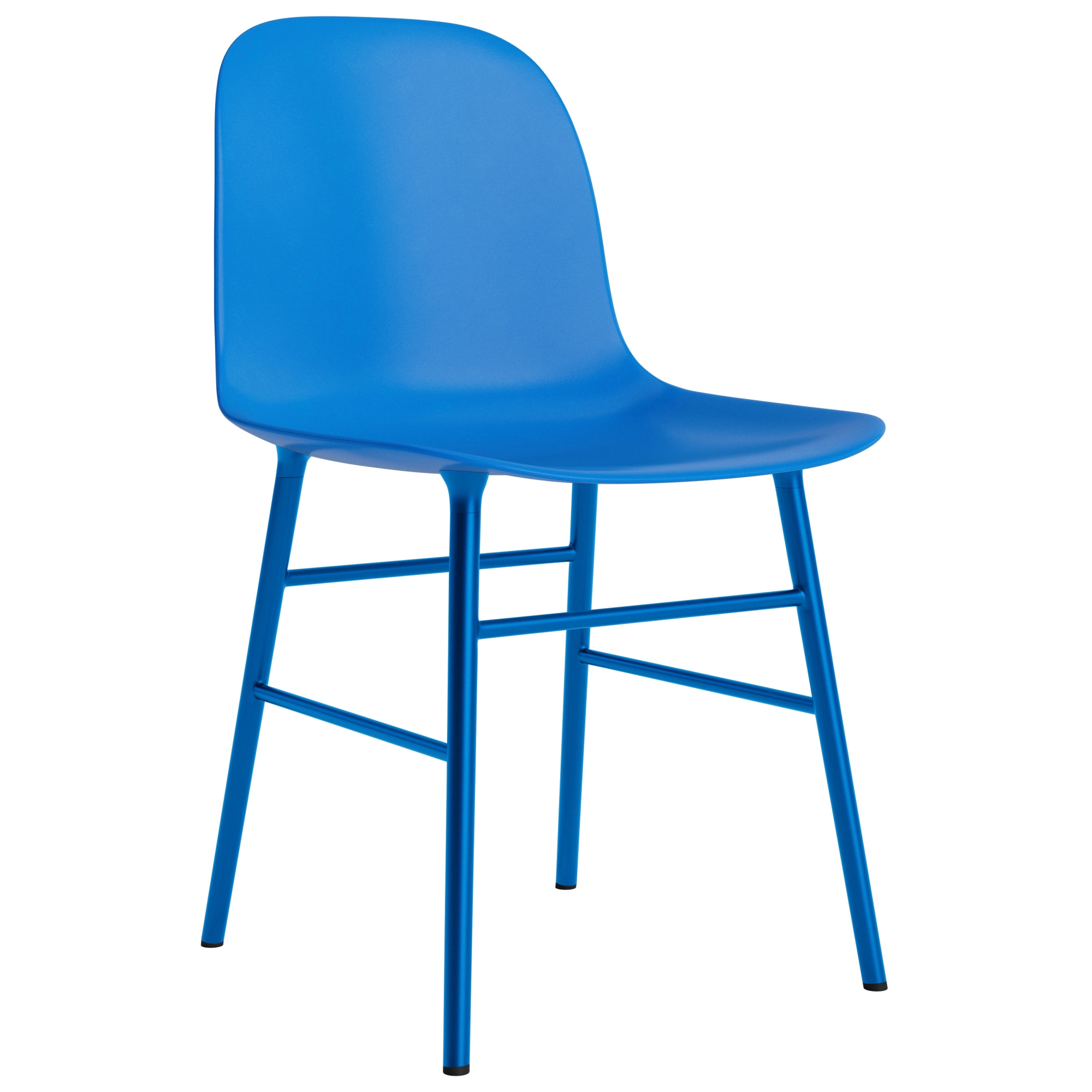 Bright blue / bright blue – Form Chair - Normann Copenhagen