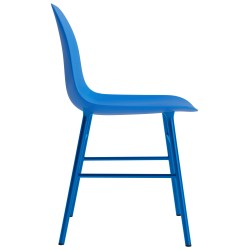 Bright blue / bright blue – Form Chair - Normann Copenhagen