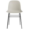 Light grey / chrome – Form Chair - Normann Copenhagen