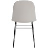 Warm grey / chrome – Form Chair - Normann Copenhagen