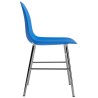 Bleu vif / chrome – Chaise Form - Normann Copenhagen