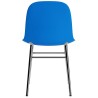 Bright bleu / chrome – Form Chair - Normann Copenhagen