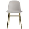 Warm grey / brass – Form Chair - Normann Copenhagen