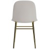 Warm grey / brass – Form Chair - Normann Copenhagen