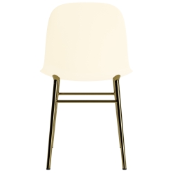 Crème / laiton – Chaise Form - Normann Copenhagen