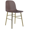 Brown / brass – Form Chair - Normann Copenhagen