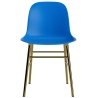 Bleu vif / laiton – Chaise Form - Normann Copenhagen