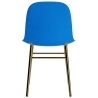 Bleu vif / laiton – Chaise Form - Normann Copenhagen