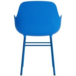 Bleu vif / bleu vif – Chaise Form avec accoudoirs - Normann Copenhagen