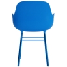 Bleu vif / bleu vif – Chaise Form avec accoudoirs - Normann Copenhagen