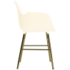 Crème / laiton – Chaise Form - Normann Copenhagen