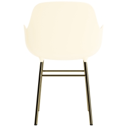 Crème / laiton – Chaise Form - Normann Copenhagen