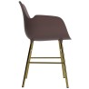 Brown / brass – Form Chair - Normann Copenhagen