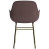 Brown / brass – Form Chair - Normann Copenhagen