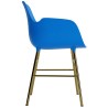 Bleu vif / laiton – Chaise Form - Normann Copenhagen