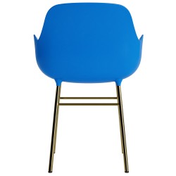 Bleu vif / laiton – Chaise Form - Normann Copenhagen