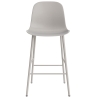 Chaise de bar Form - Gris chaud - 65 cm ou 75 cm - Normann Copenhagen