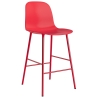 Chaise de bar Form - Rouge vif - 65 cm ou 75 cm - Normann Copenhagen