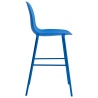 Chaise de bar Form - Bleu vif - 65 cm ou 75 cm - Normann Copenhagen