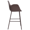 Chaise de bar avec accoudoirs Form - Marron - 65 cm ou 75 cm - Normann Copenhagen