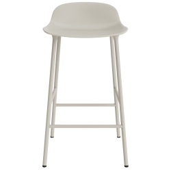 Tabouret de bar Form - Gris clair - 65 cm ou 75 cm - Normann Copenhagen