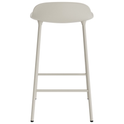 Form Barstool - Light grey - 65 cm or 75 cm - Normann Copenhagen