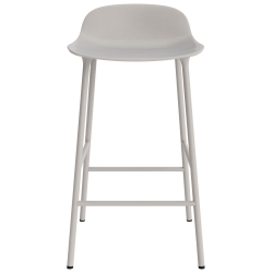 Form Barstool - Warm grey - 65 cm or 75 cm - Normann Copenhagen