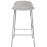 Form Barstool - Warm grey - 65 cm or 75 cm - Normann Copenhagen