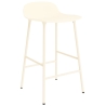 Form Barstool - Cream - 65 cm or 75 cm - Normann Copenhagen