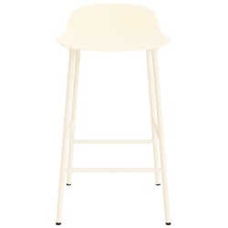 Form Barstool - Cream - 65 cm or 75 cm - Normann Copenhagen