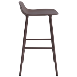 Form Barstool - Brown - 65 cm or 75 cm - Normann Copenhagen