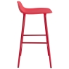 Form Barstool - Bright red - 65 cm or 75 cm - Normann Copenhagen