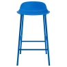 Form Barstool - Bright blue - 65 cm or 75 cm - Normann Copenhagen