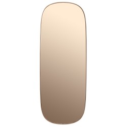 Pink / Pink, large - Framed Mirror - Muuto